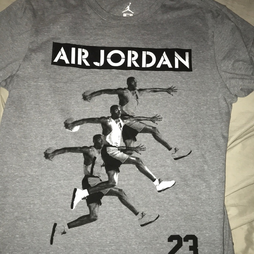 All grey Jordan cotton shirt